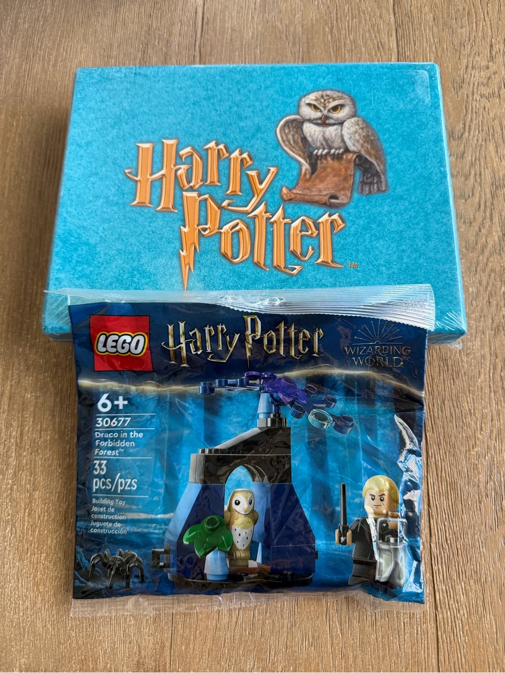 Harry Potter Stationery Set & LEGO ‘Draco in the Forbidden Forest’ Kit. NWT.